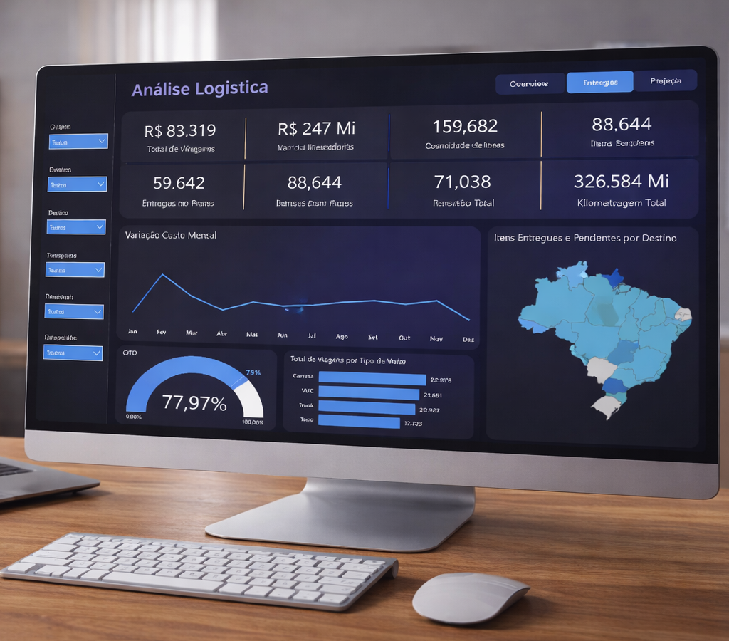 Dashboard Análise e Logística