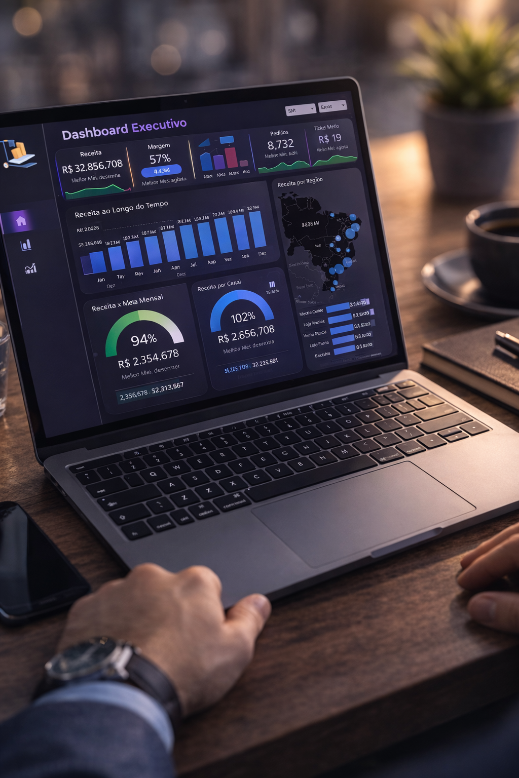 Dashboard Análise de Estoque