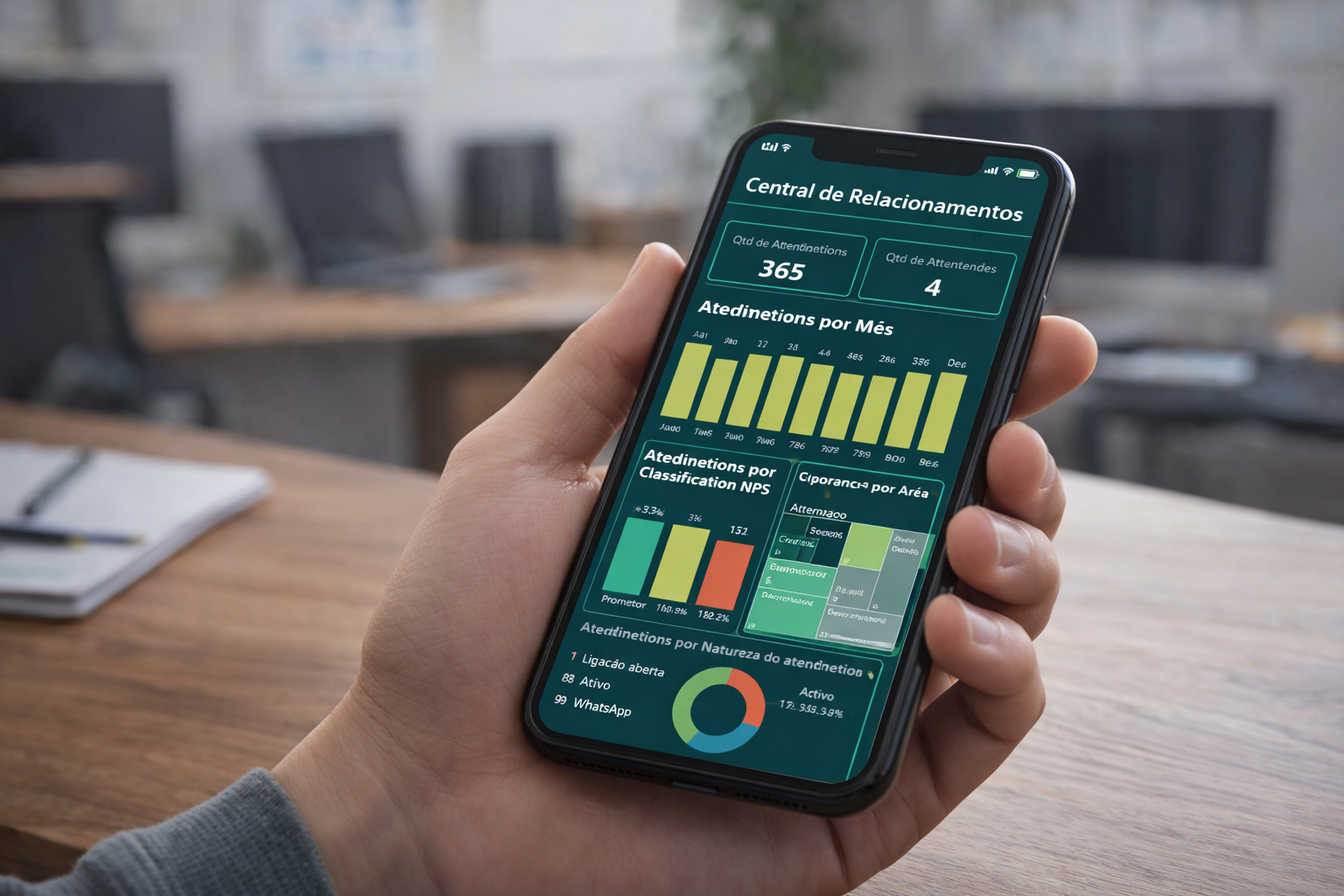 Central de Reacionamentos