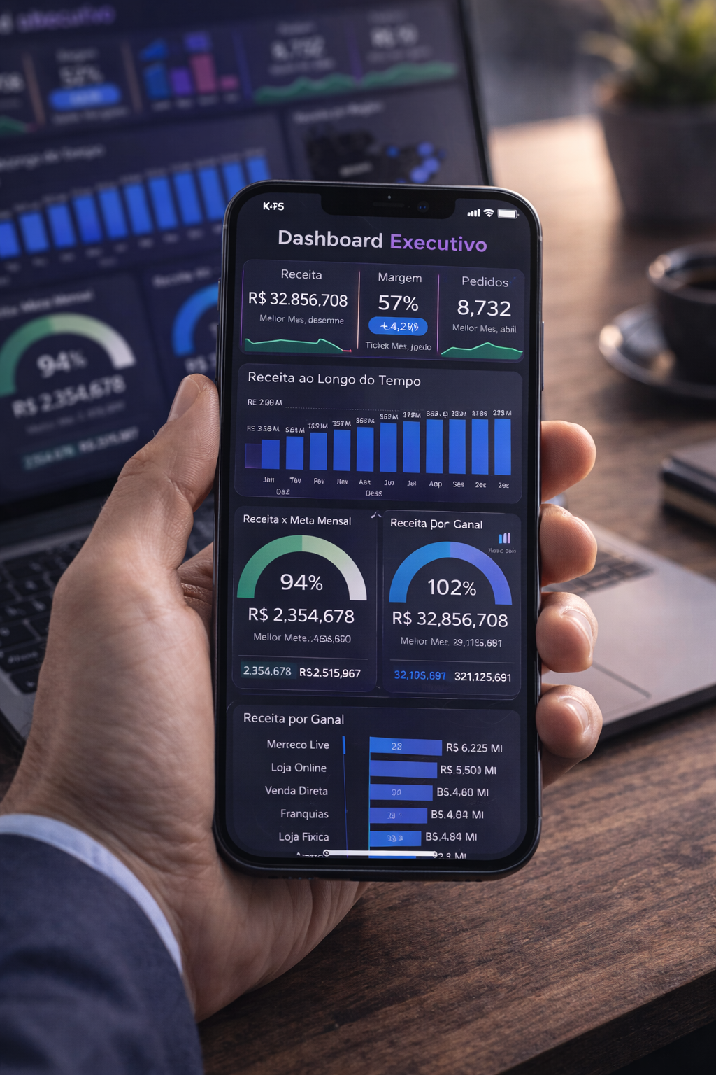 Dashboard Análise de Estoque